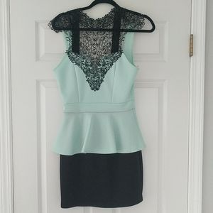 Women's peplum dress